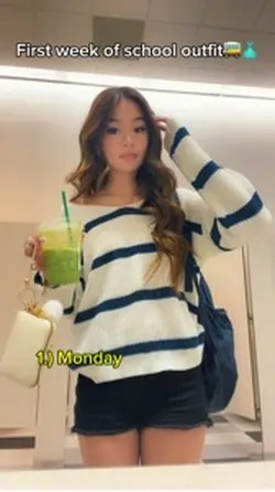 Week school outfit 