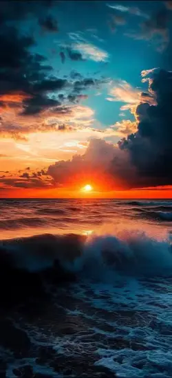 Med Sea Sunset