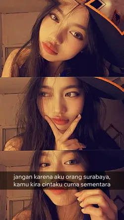 jangan karena aku or