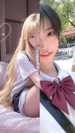 もし金髪美女になったら