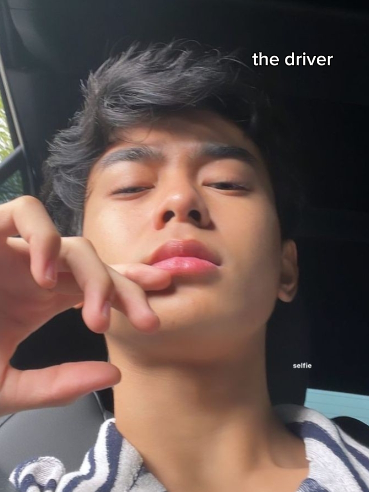 the driver the car