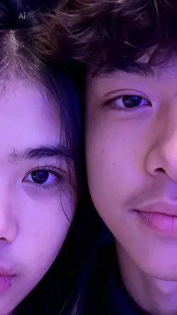 cute couple eyes ai