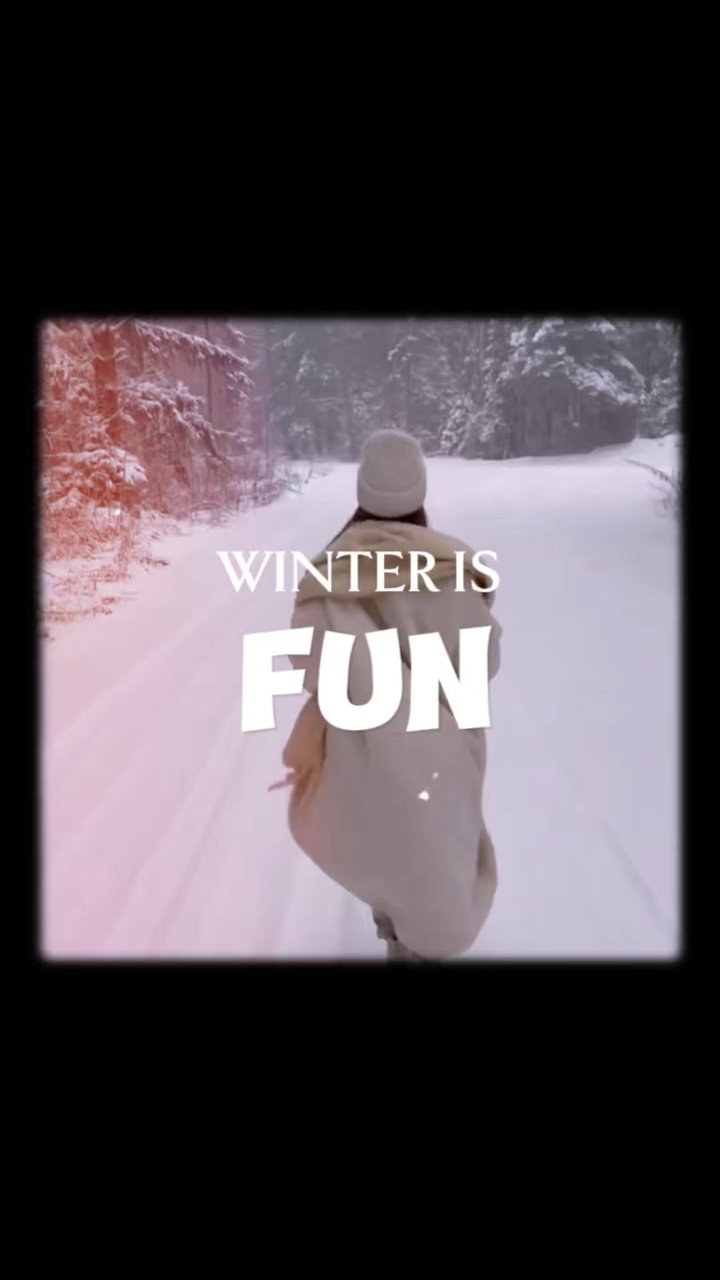 Winter is fun