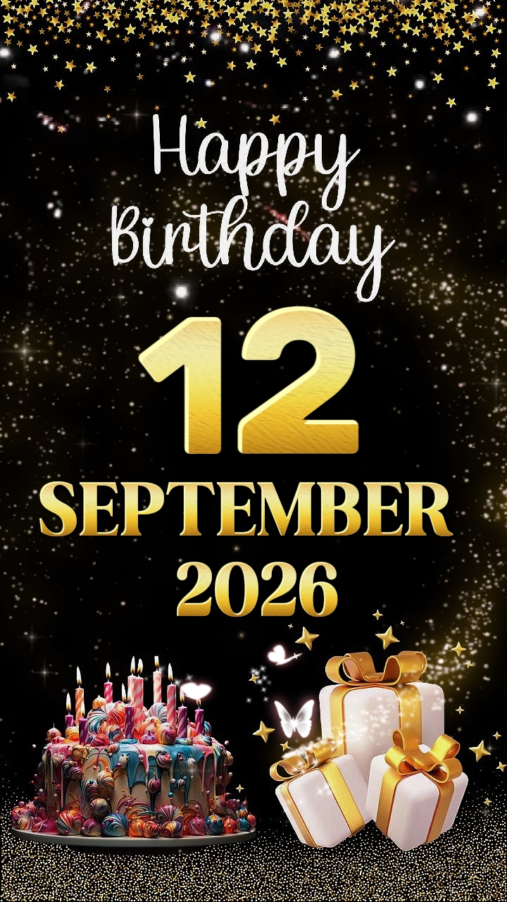 HBD 12 September2026