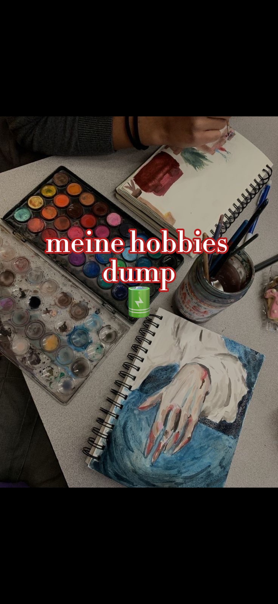 work vs hobbies 🔋