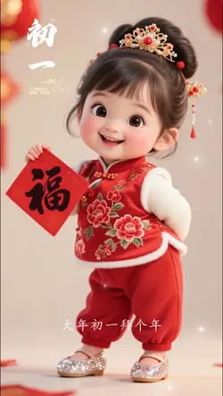 年初一拜个年