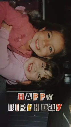 HAPPY BIRTHDAY IRMÃ 