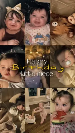 Little niece birthd