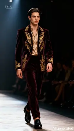 Male Fashion runaway