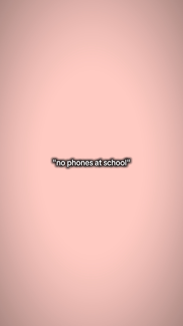 No hay teléfonos en la escuela.