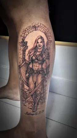 Tattoo guerreira