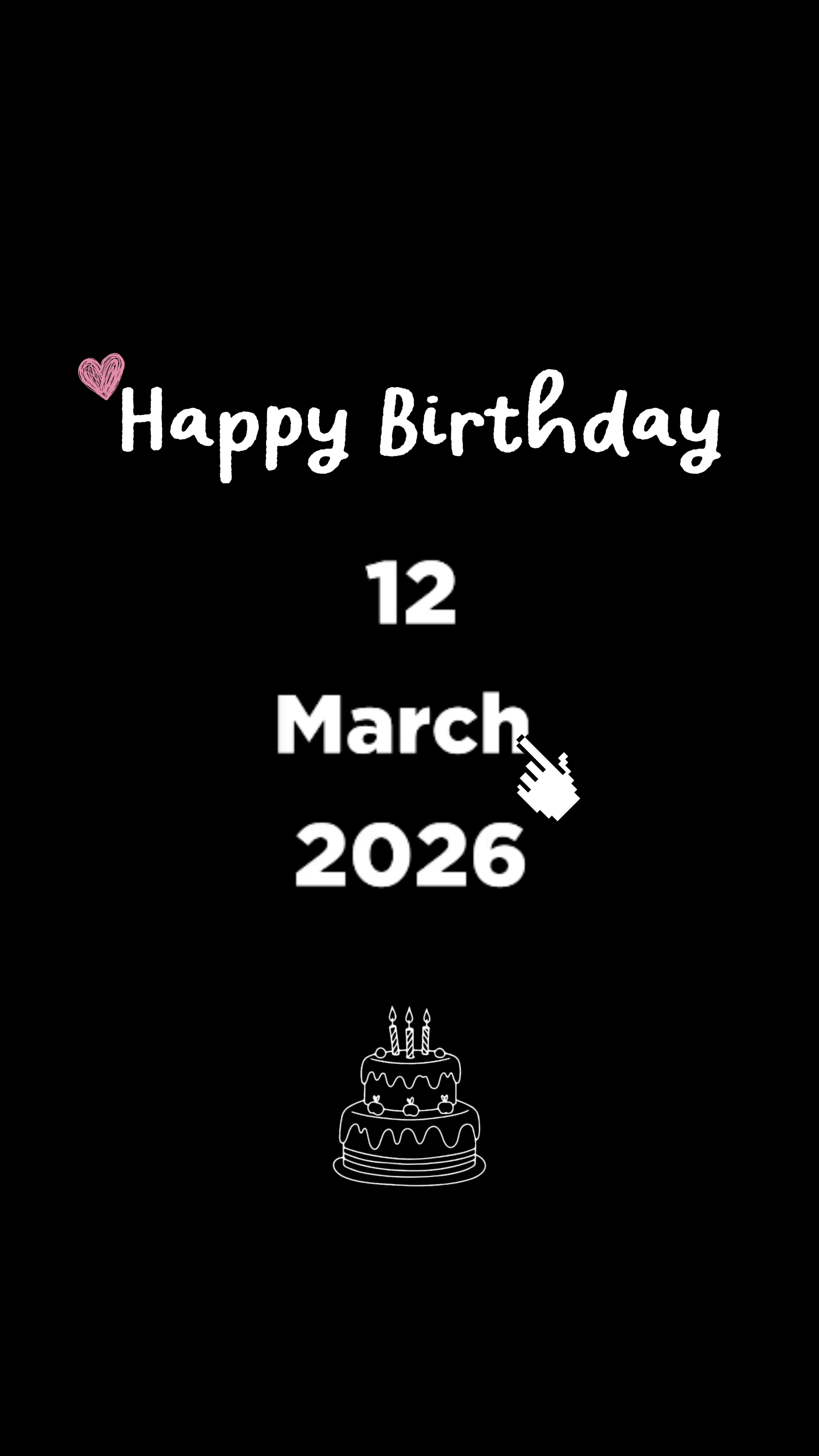 HBD KAKAK 12 MARET