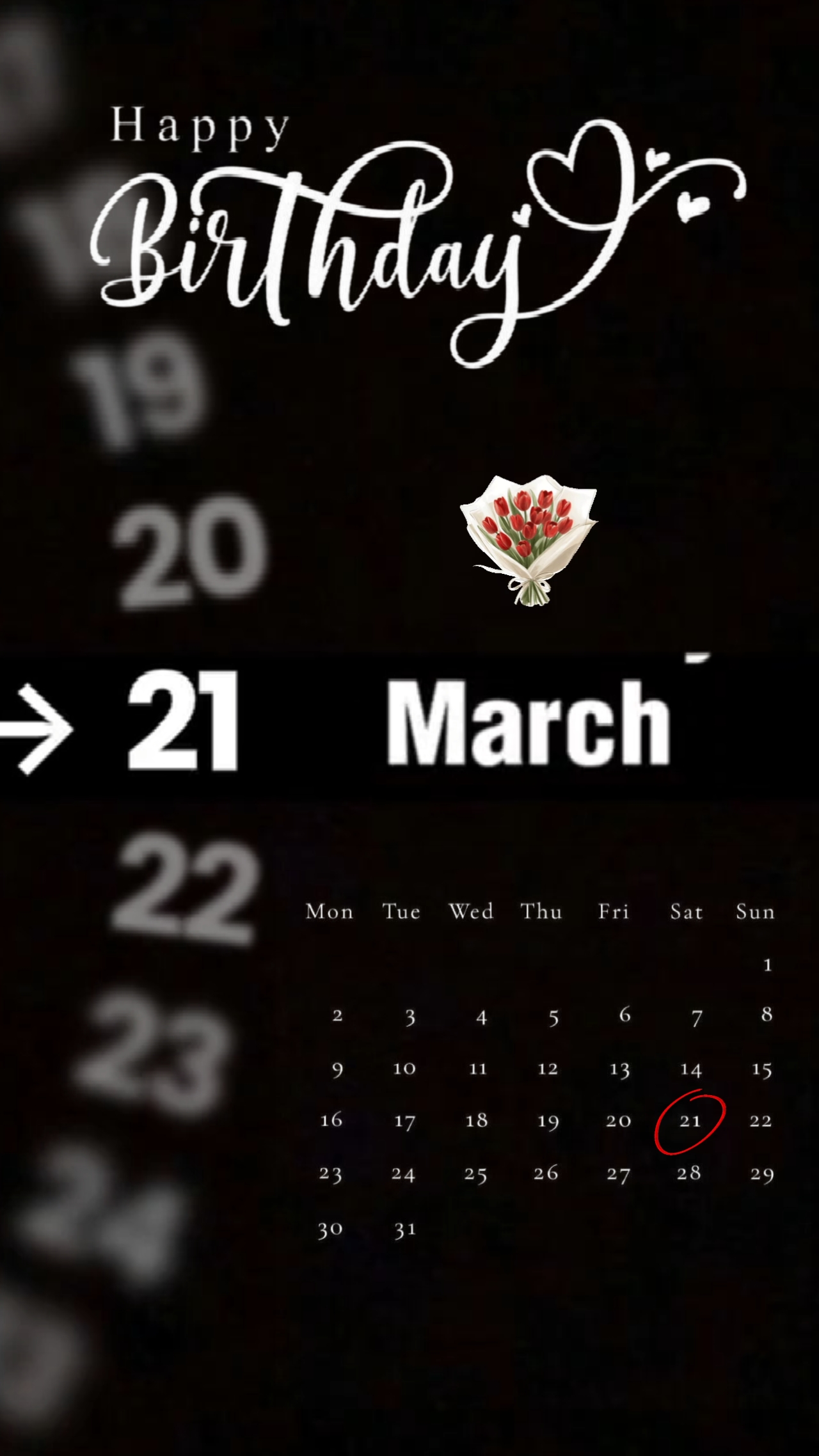 Hbd 21 March 2026