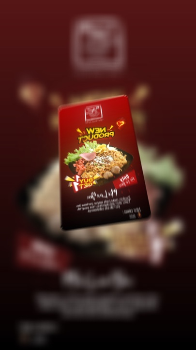 Lebensmittel-Promo-Poster