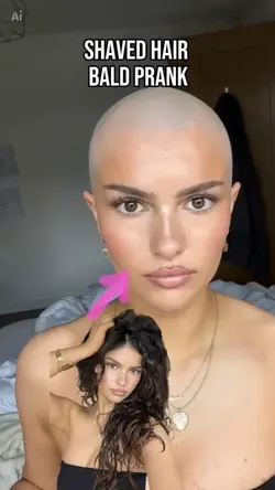 SHAVED HEAD PRANK AI