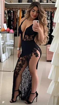 Vestido renda 