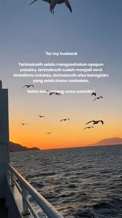teruntuk suami..