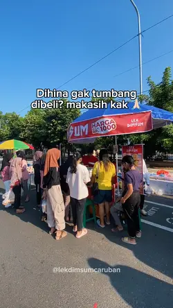 Dihina gak tumbang