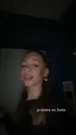 je rentre en 3eme