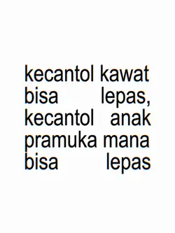 kecantol kawat bisa