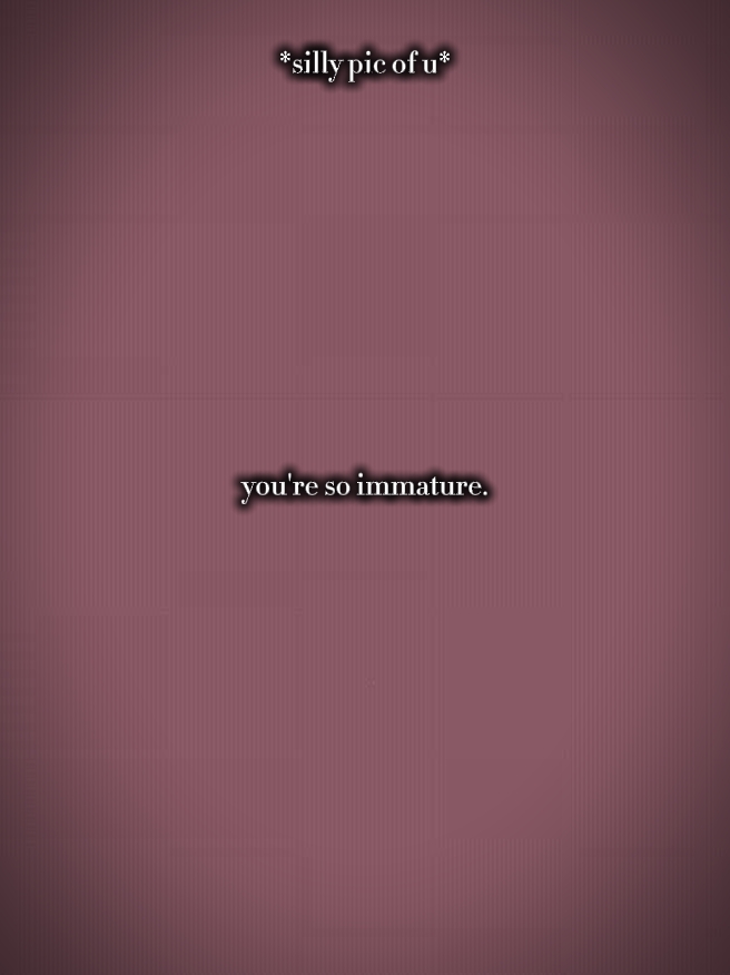 Immature 