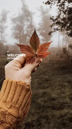 Welcome October