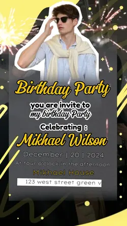 Birthday Invitation 