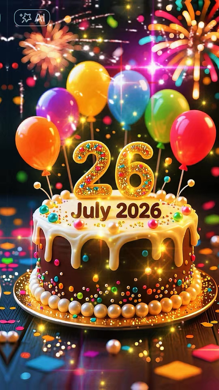 Selamat ulang tahun 26 Juli 2026