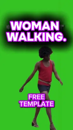 WOMAN WALKING.