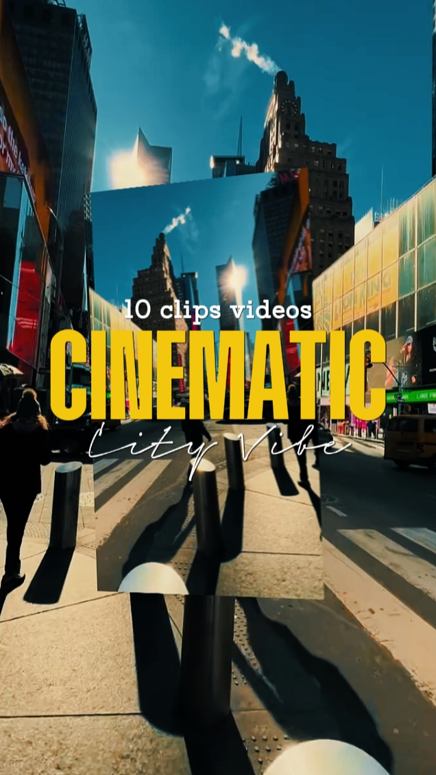 10 CLIPS CINEMATIC 
