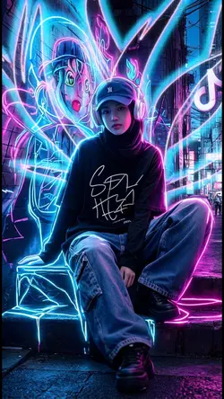 graffiti neon