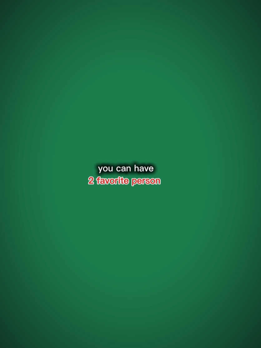 Pessoa favorita 