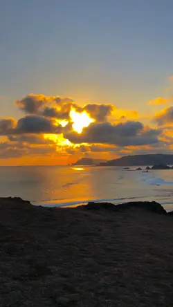 Video sunset estetik