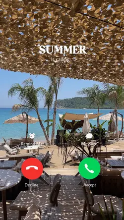 Summer is calling