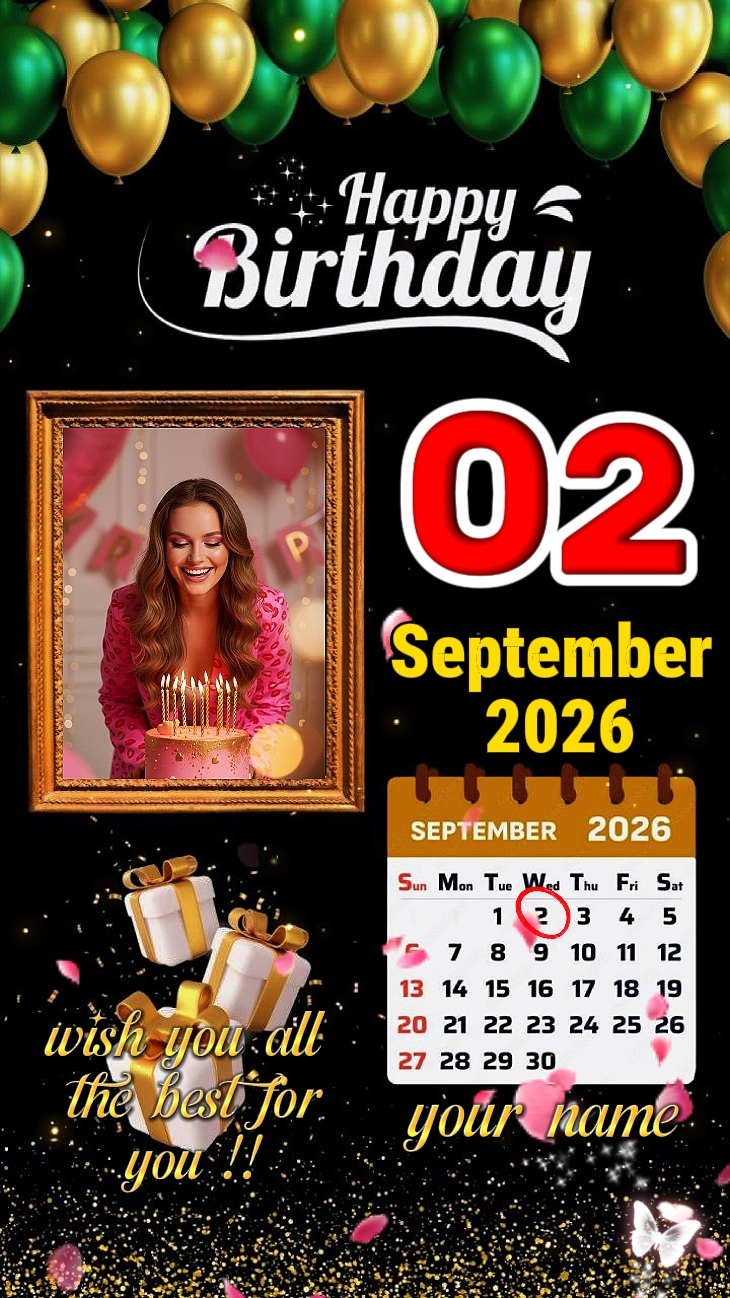 HBD 02 de setembro de 2026