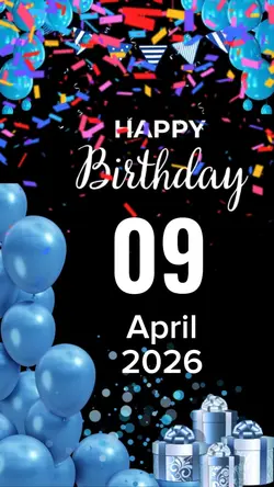 birthday 09 April