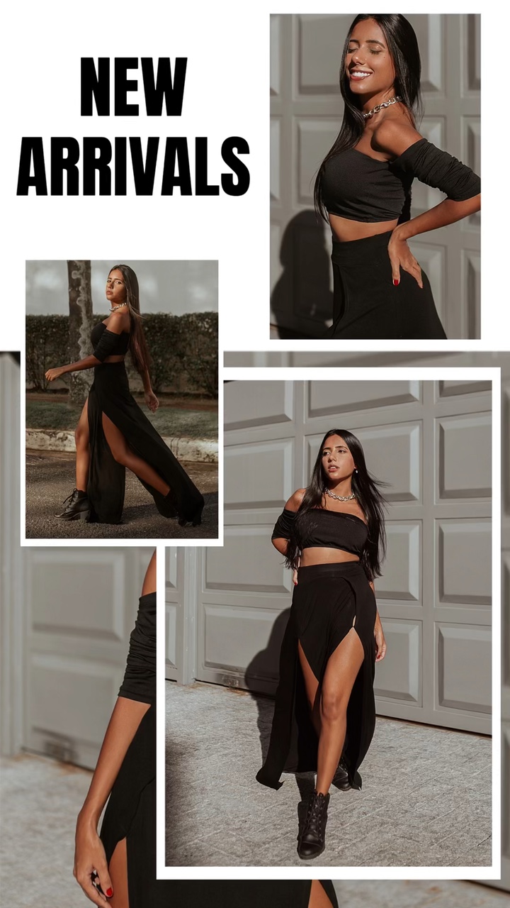 Affichage de produits vestimentaires Style TikTok multi-galeries