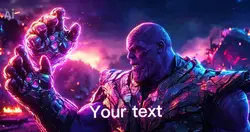 Thanos roast