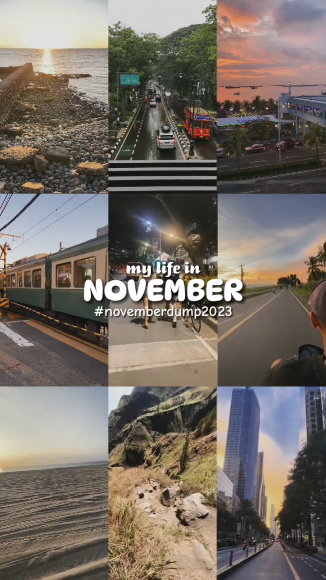 my life in NOVEMBER 