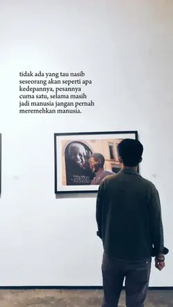 jgn remehkan orang