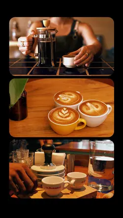 Coffee shop retrô
