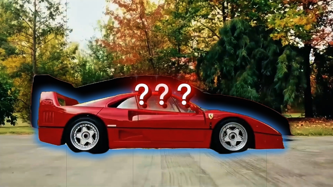 FERARRI F40 EDIT