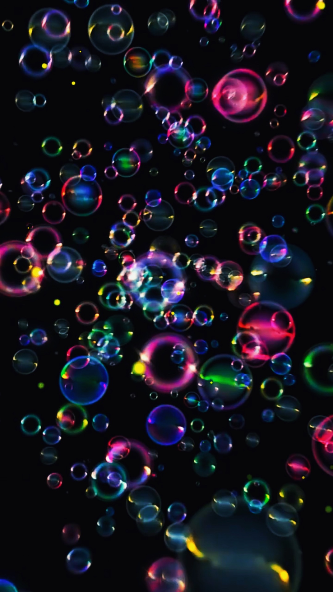 Burbujas de colores