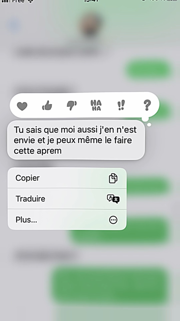 J’ai besoin de toi..