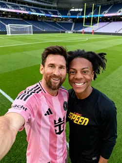 WITH LIONEL MESSI