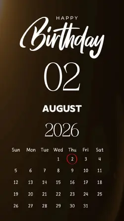 Brithday02August2026