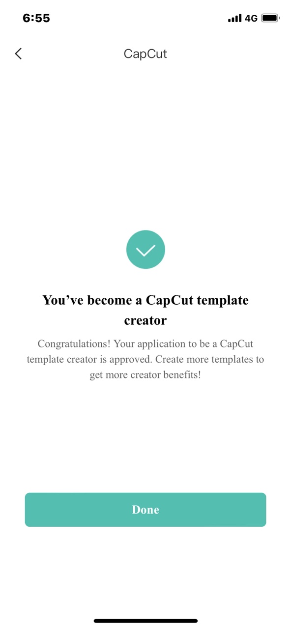 I’m a capcut creato