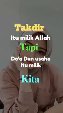 Takdir milik allah