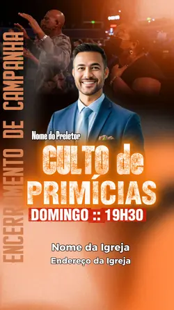 CULTO DE PRIMÍCIAS 