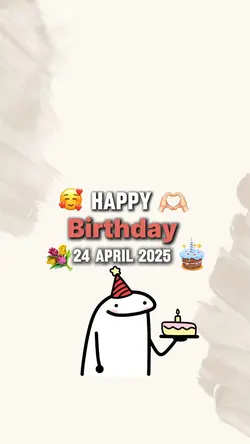 HBD 24 April 2025 
